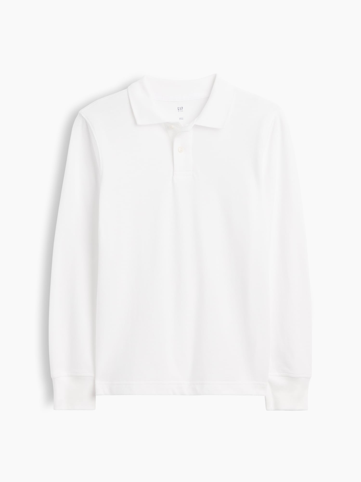 Kids Uniform Pique Polo Shirt