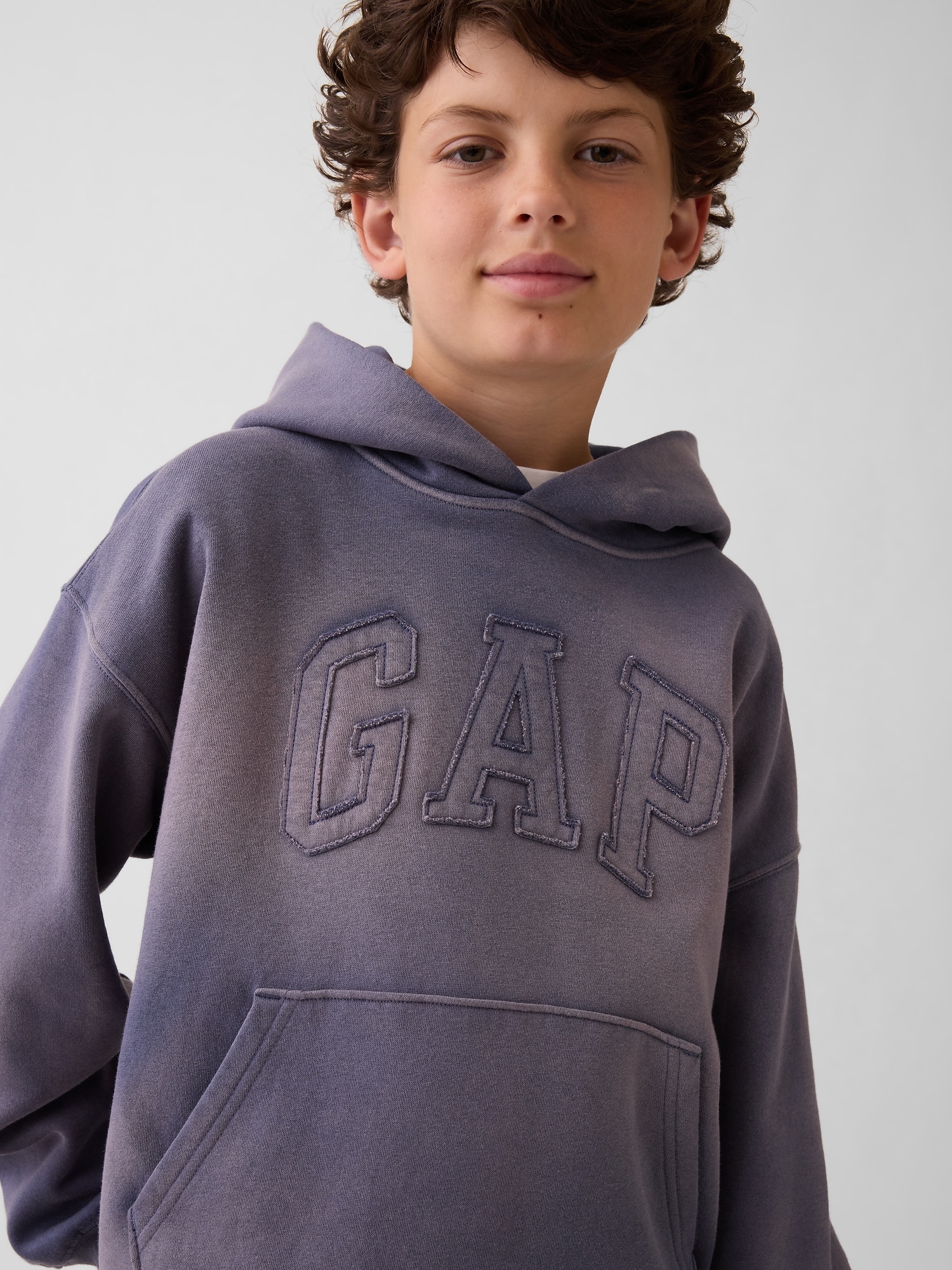 Kids VintageSoft Relaxed Logo Hoodie