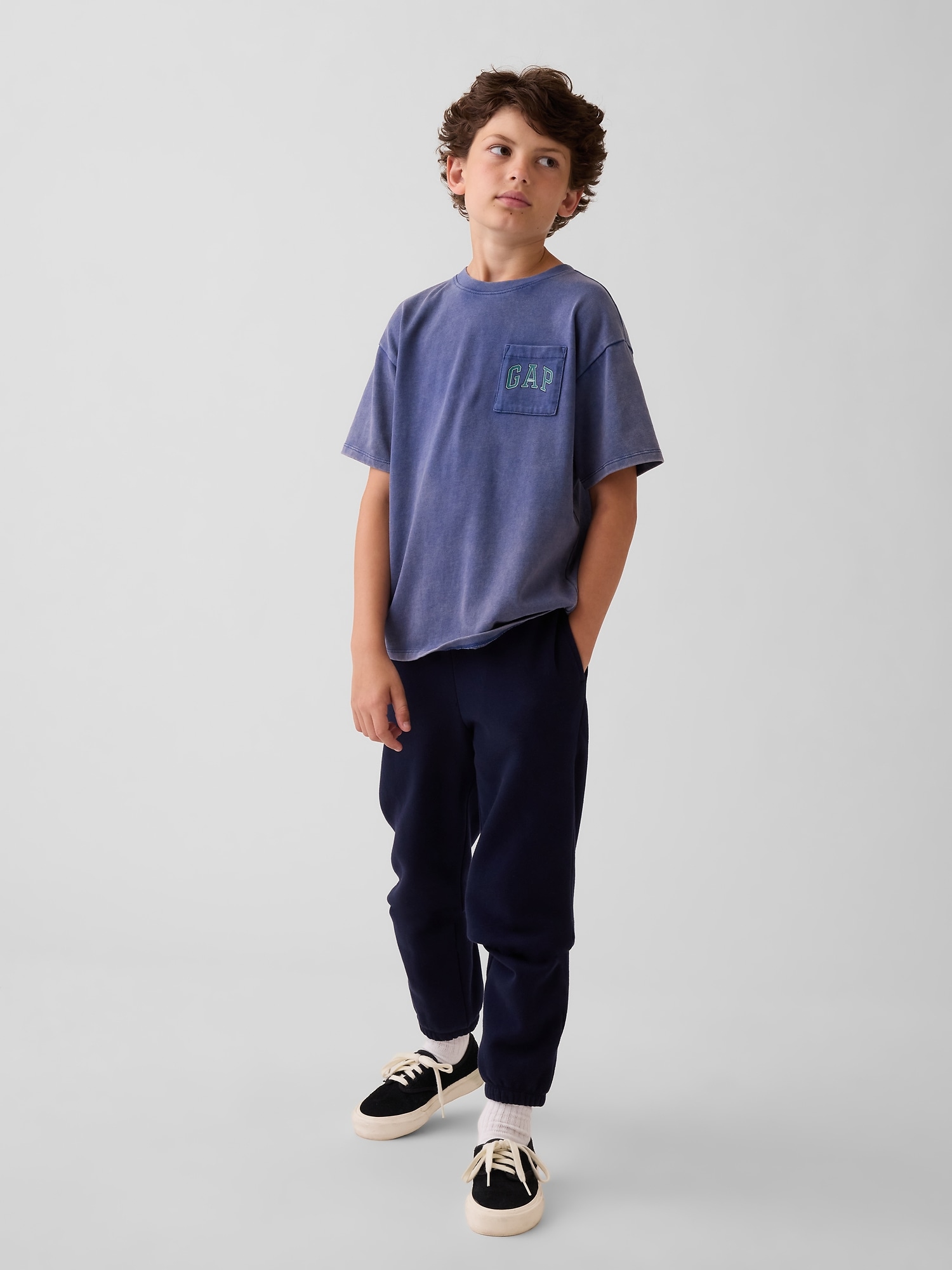 PANTALON DE JOGGING DÉCONTRACTÉ VINTAGEDOUX POUR ENFANT