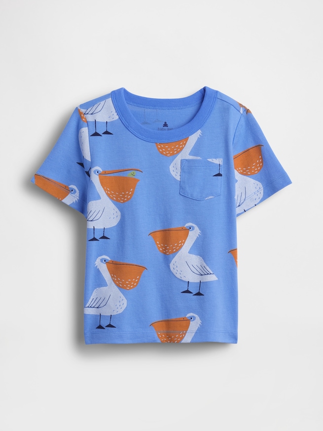ブラナン フェイバリット プリント ポケットTシャツ (幼児・ベビー)-0