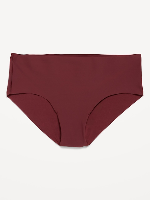 Low-Rise No-Show Hipster Underwear