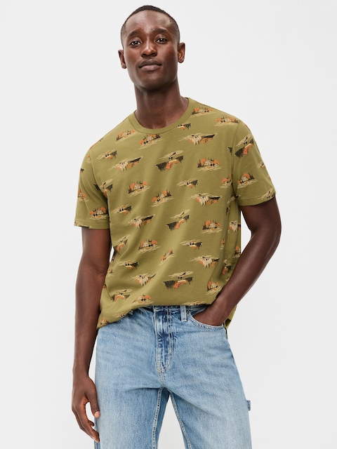 T-SHIRT RAS DU COU