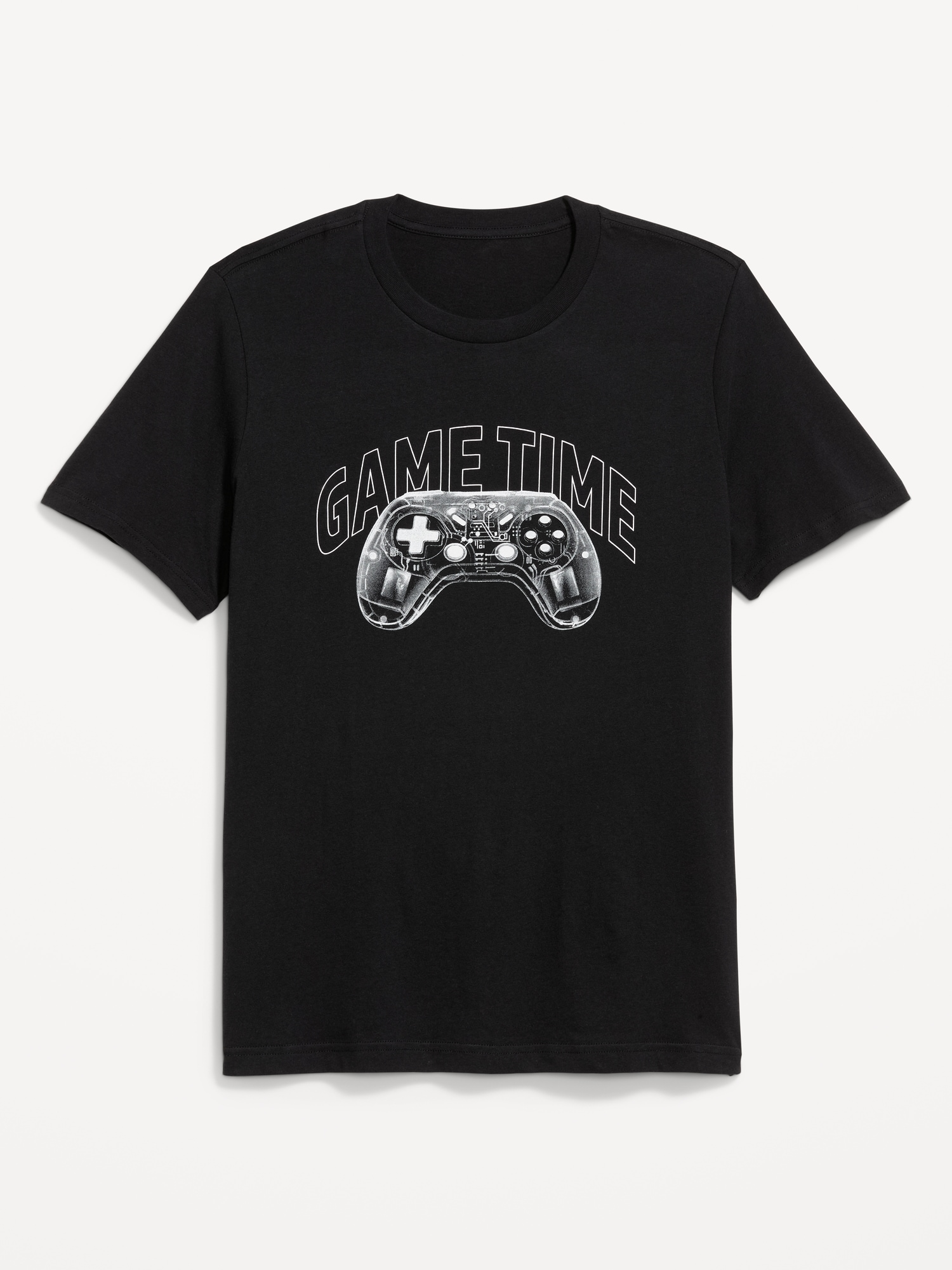 Soft-Washed Crew-Neck Graphic T-Shirt
