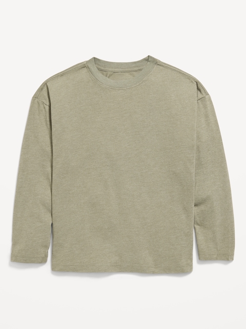 T-SHIRT SURDIMENSIONNÉ À MANCHES LONGUES POUR GARÇON