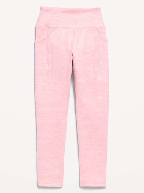 High-Waisted StudioSmooth 7/8 Leggings for Girls