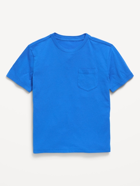 Softest Short-Sleeve Pocket T-Shirt for Boys