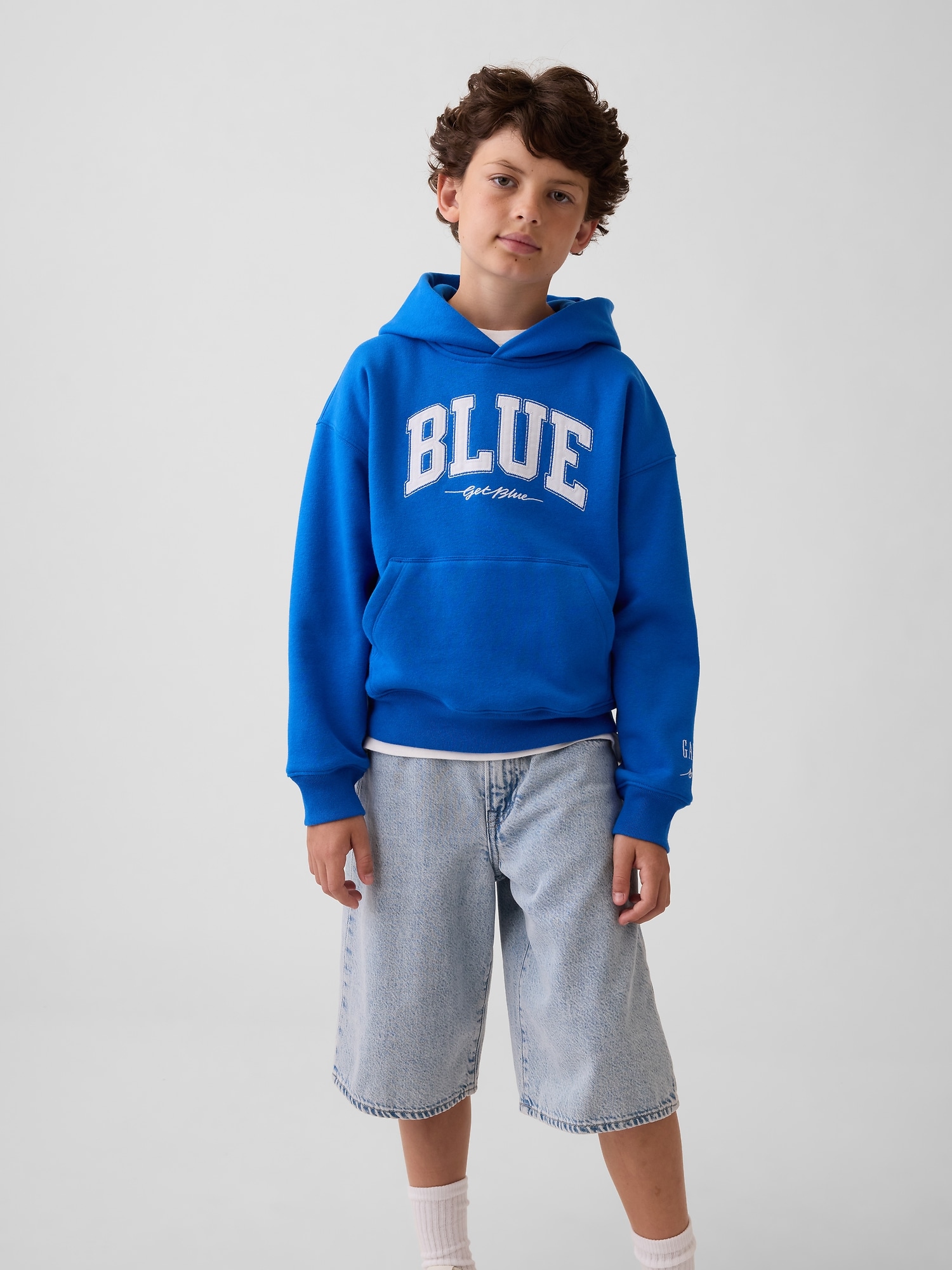 Get Blue Kids VintageSoft Relaxed Hoodie