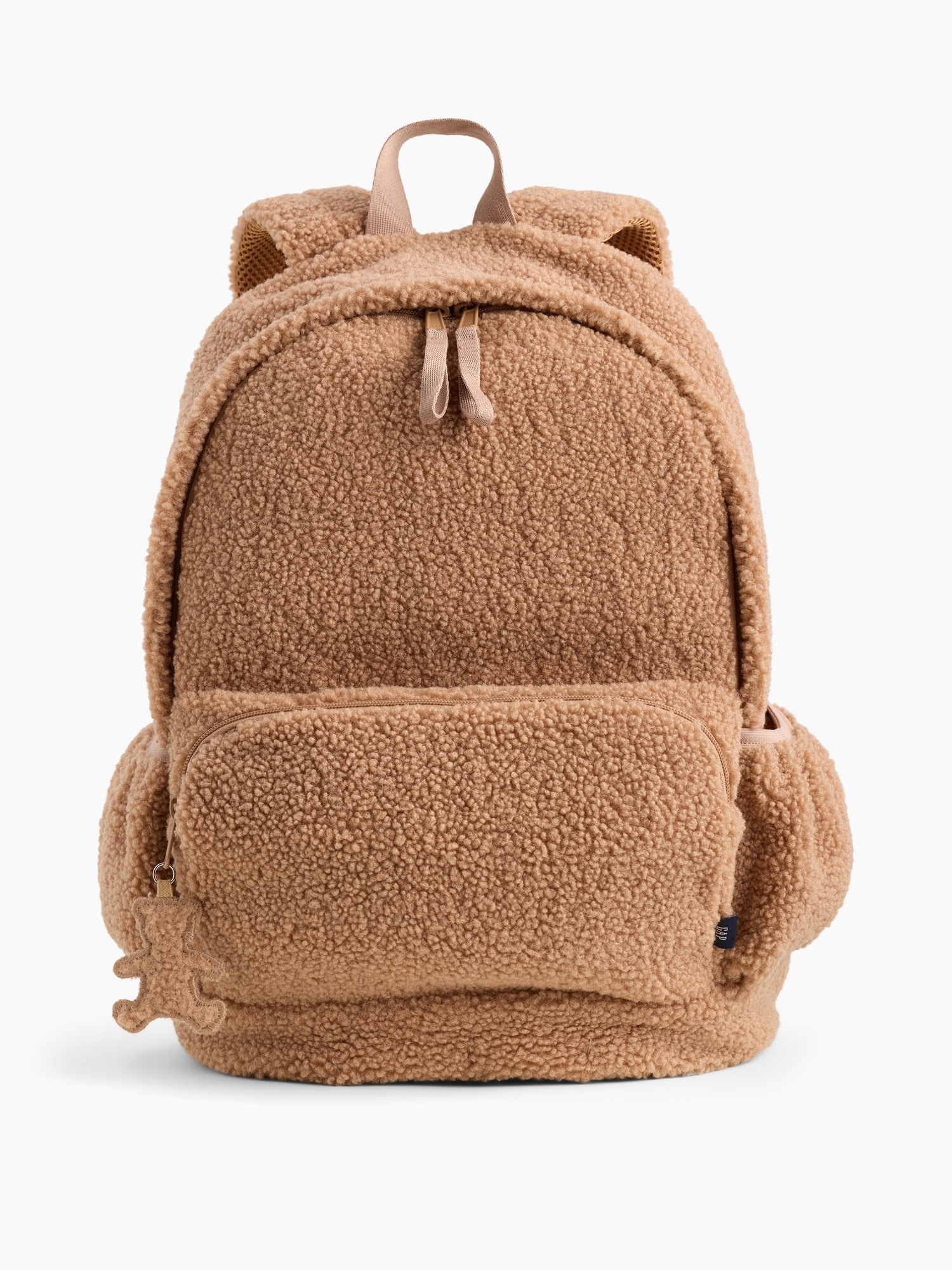 SAC À DOS MOTIF D'OURSON EN SHERPA POUR ENFANT
