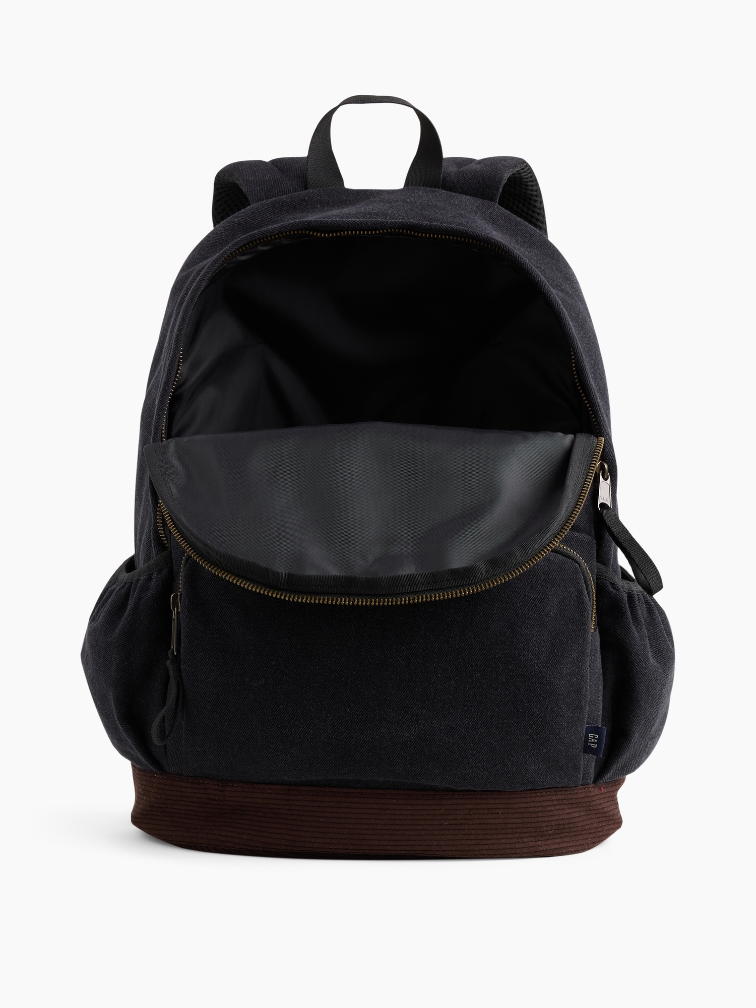 Sac à dos en denim et en velours côtelé pour enfant