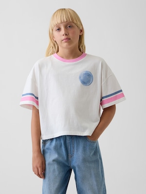 オーバーサイズ グラフィックTシャツ (キッズ)