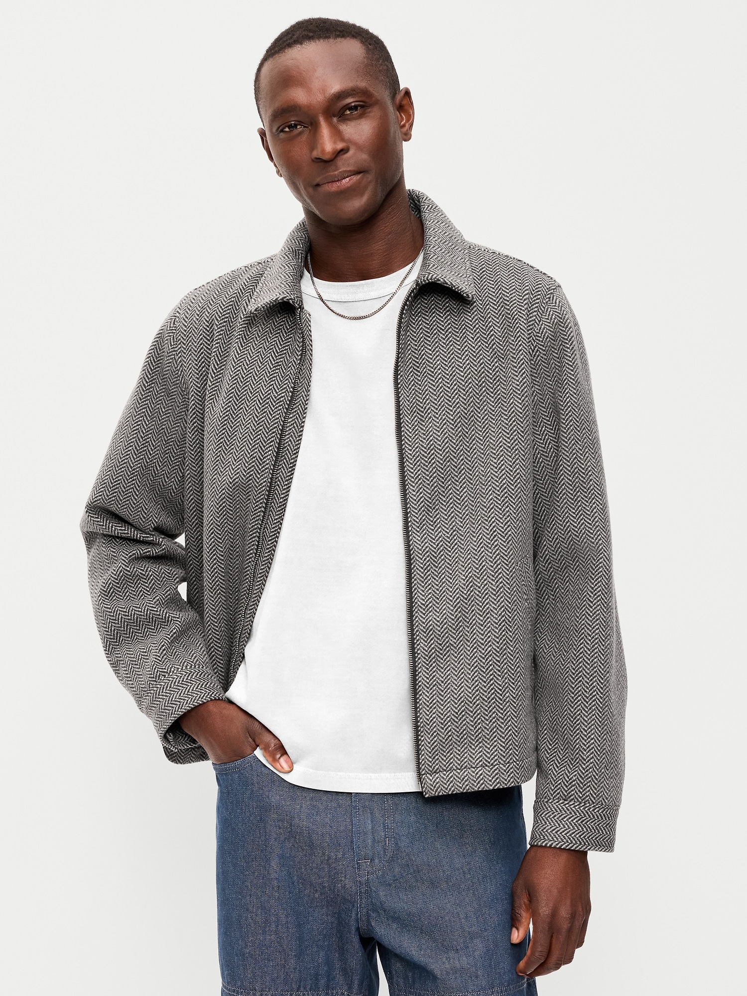 Men's Jacket With Collar | Old Navy