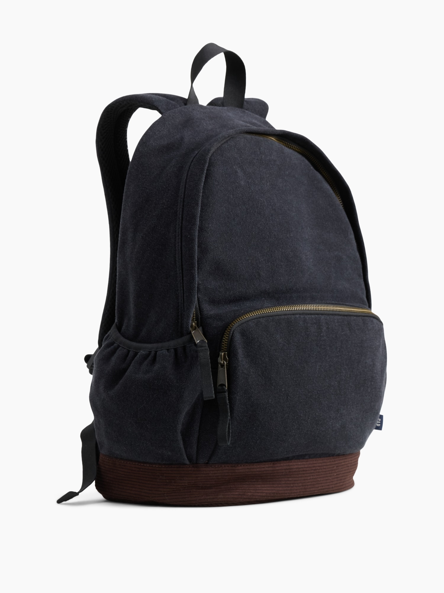 Sac à dos en denim et en velours côtelé pour enfant