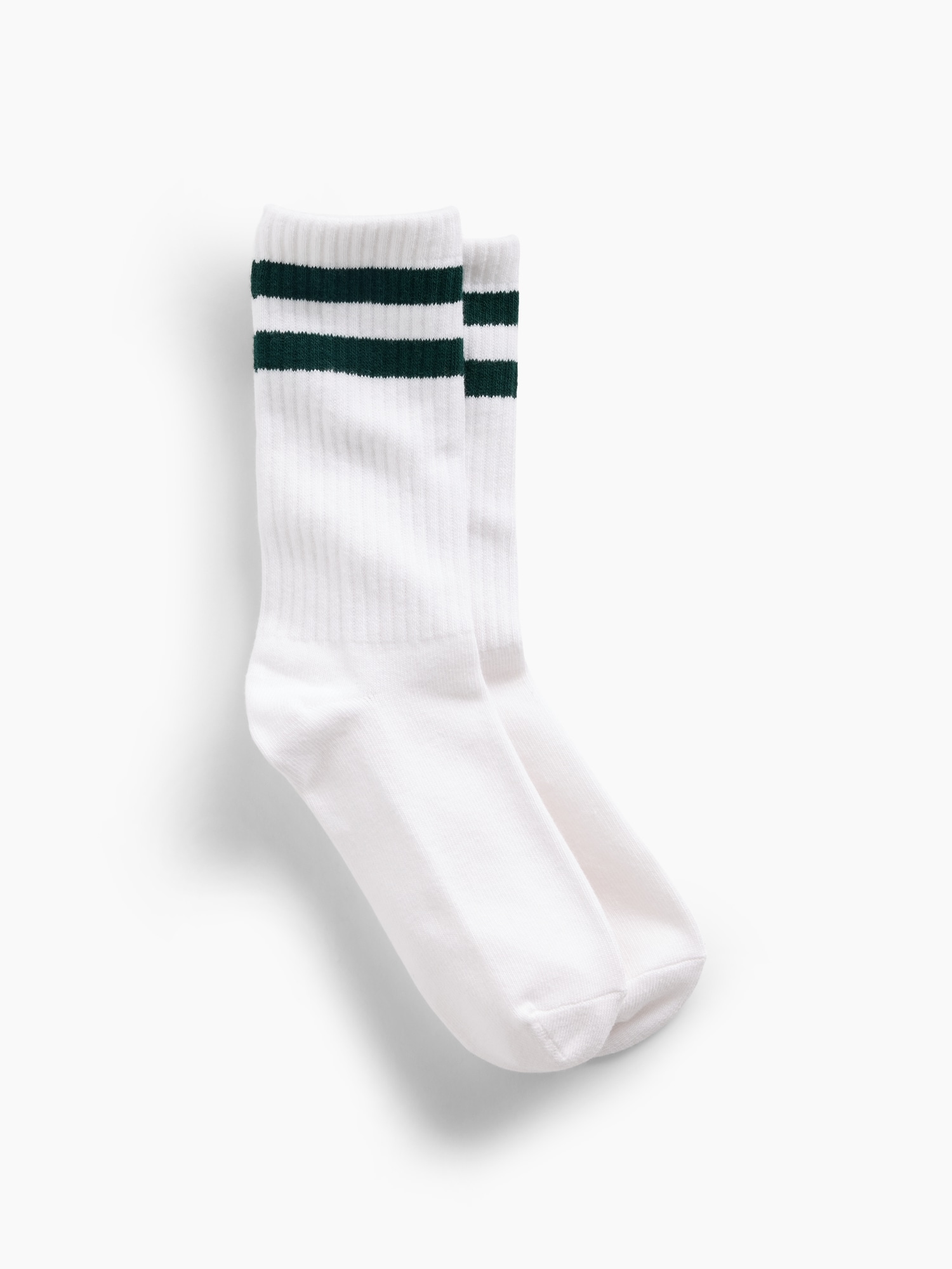 Gap Athletic Crew Socks In Deep Hunter Green