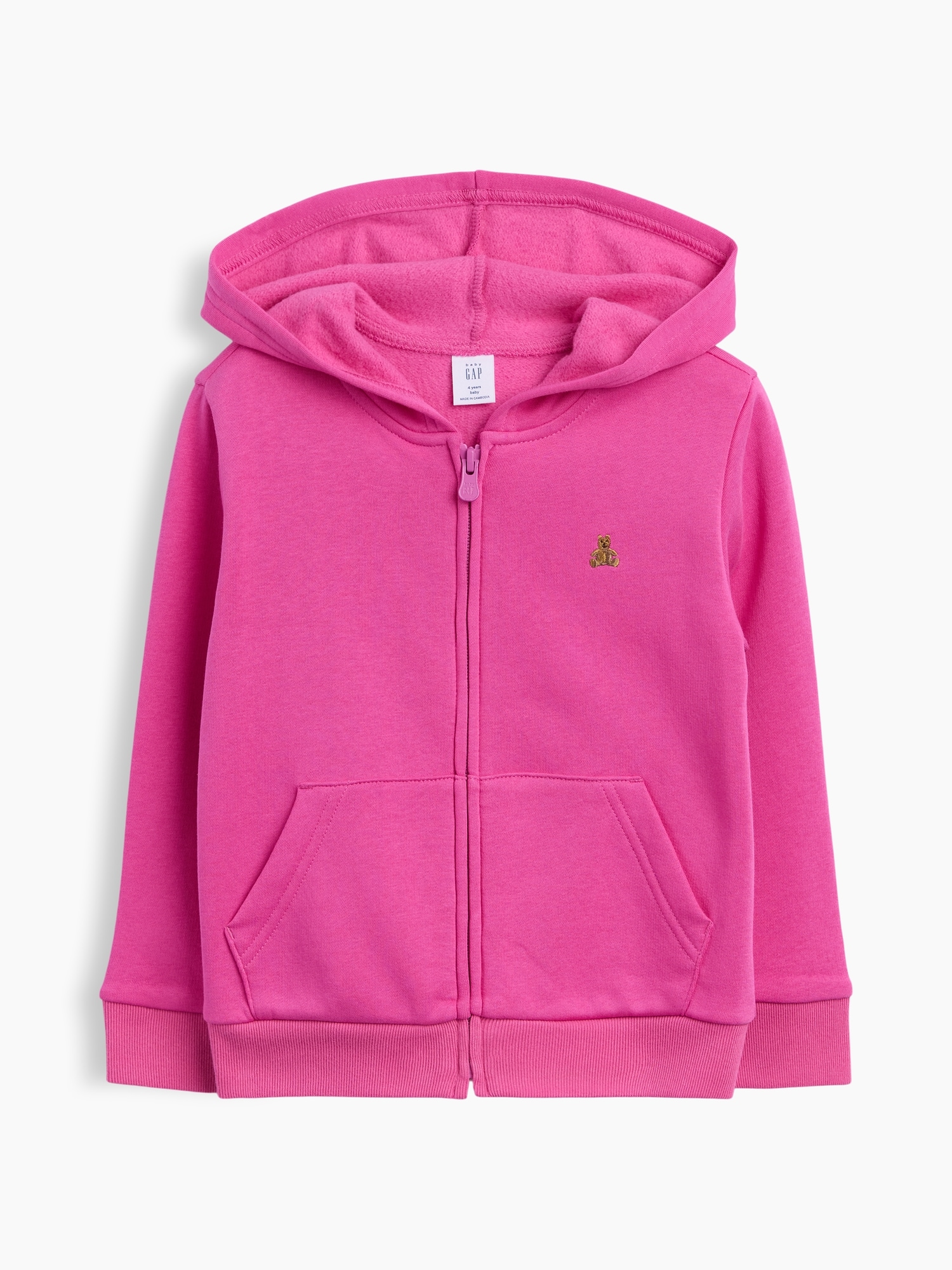 babyGap Fleece Zip Hoodie
