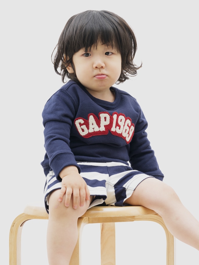 GAP 1969 アーチロゴ スウェットシャツ (幼児)-4