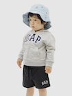 babyGap リラックスフィット GAPロゴ フレンチテリー プルオン ショートパンツ-4