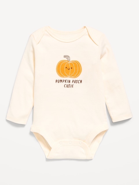 Long-Sleeve Graphic Bodysuit for Baby