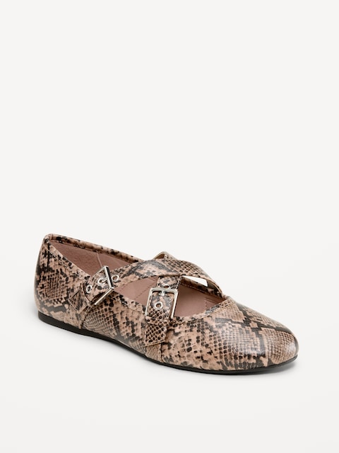 BALLERINES CHARLES IX À BRIDE À BOUCLE POUR FEMME