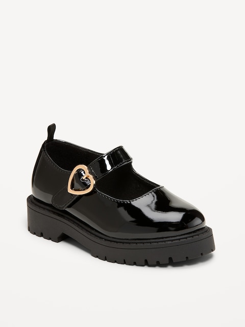 CHAUSSURES CHARLES IX EN SIMILICUIR SCINTILLANT POUR TOUTE-PETITE FILLE