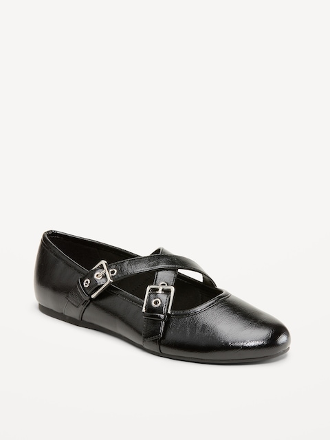 BALLERINES CHARLES IX À BRIDE À BOUCLE POUR FEMME