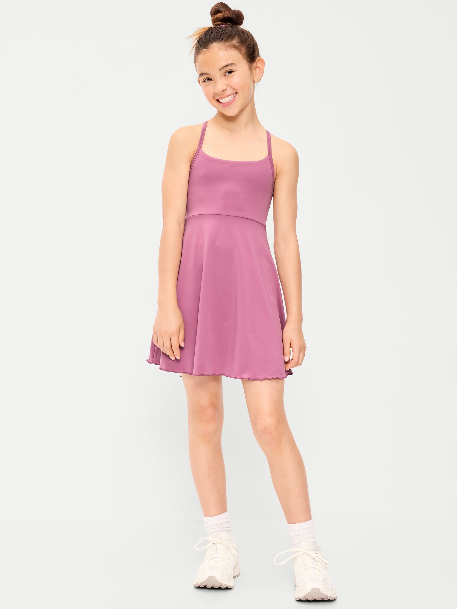 StudioSmooth Sleeveless Athletic Dress for Girls