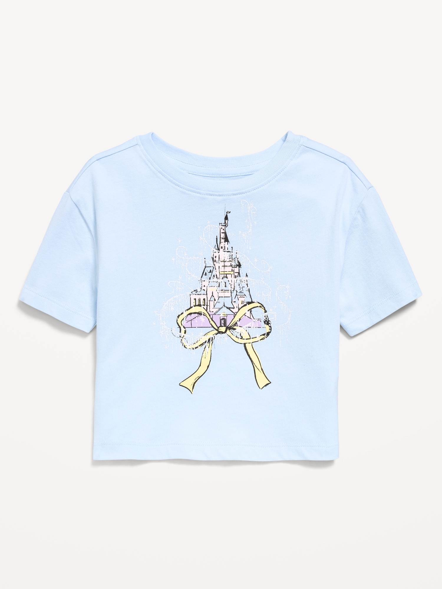 Disney© Princess Oversized Boxy Graphic T-Shirt for Toddler Girls