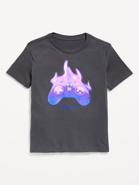 T-SHIRT À MANCHES COURTES À IMPRIMÉ POUR GARÇON