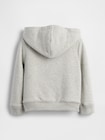 babyGap GAPロゴ ボア ジップアップパーカー-1
