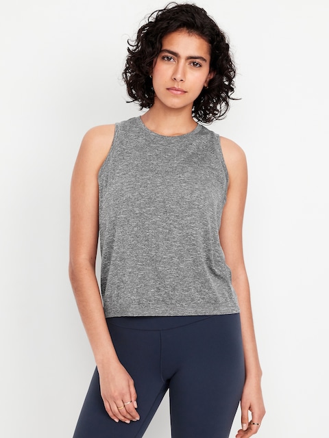 Fluid Seamless Loose Tank Top