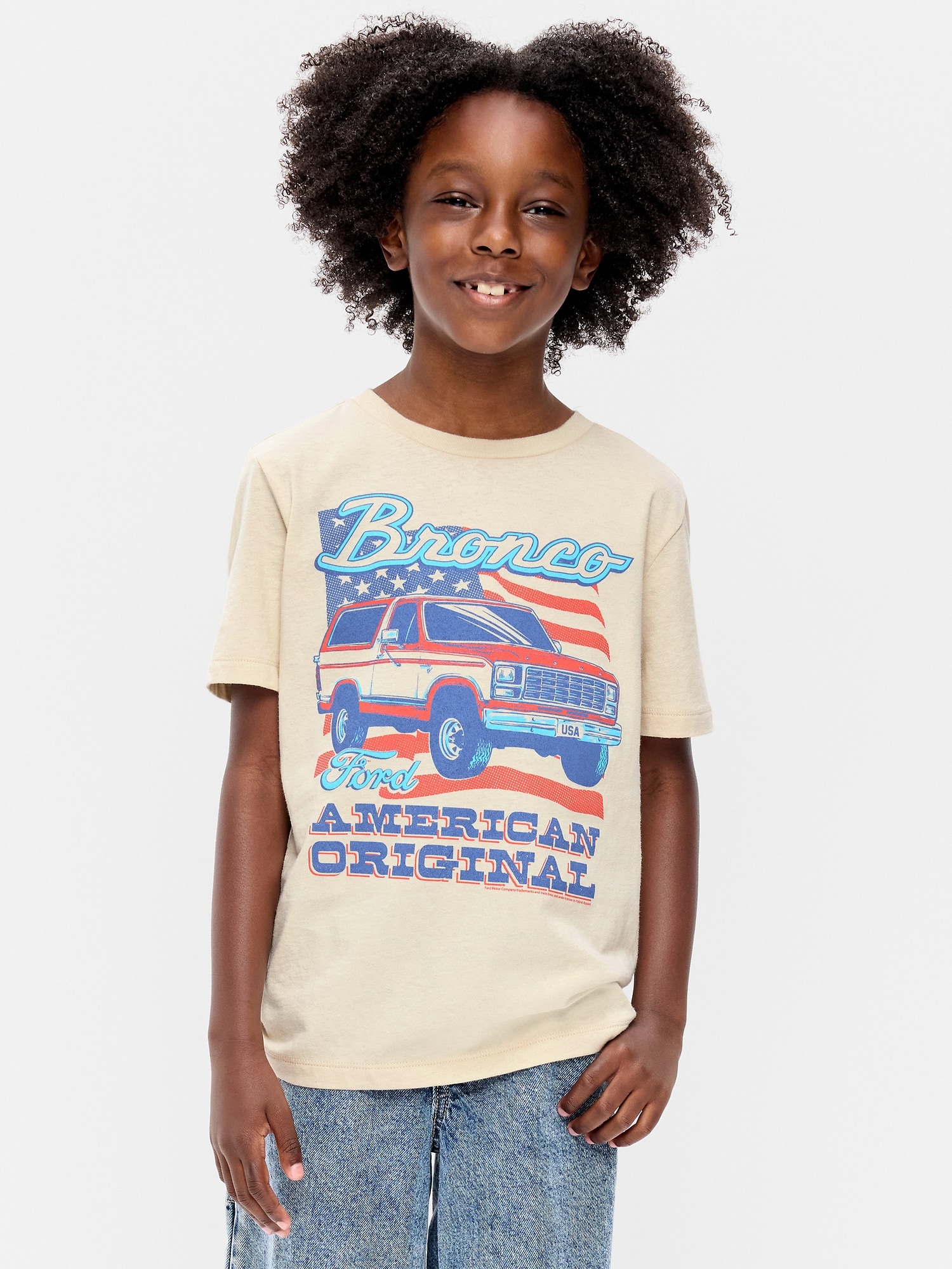 Ford Bronco™ Gender-Neutral Graphic T-Shirt for Kids
