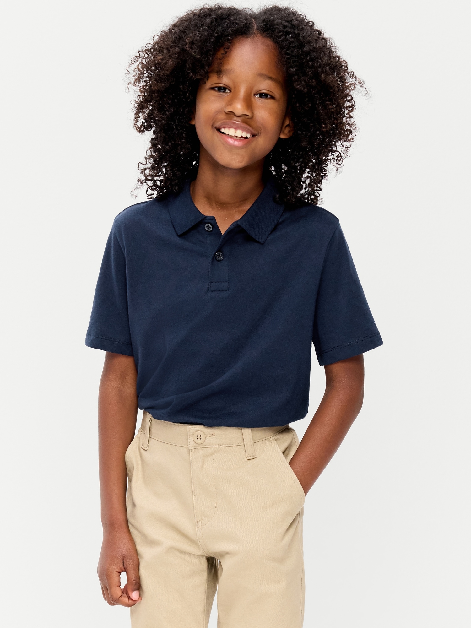 POLO D'UNIFORME SCOLAIRE EN JERSEY POUR GARÇON