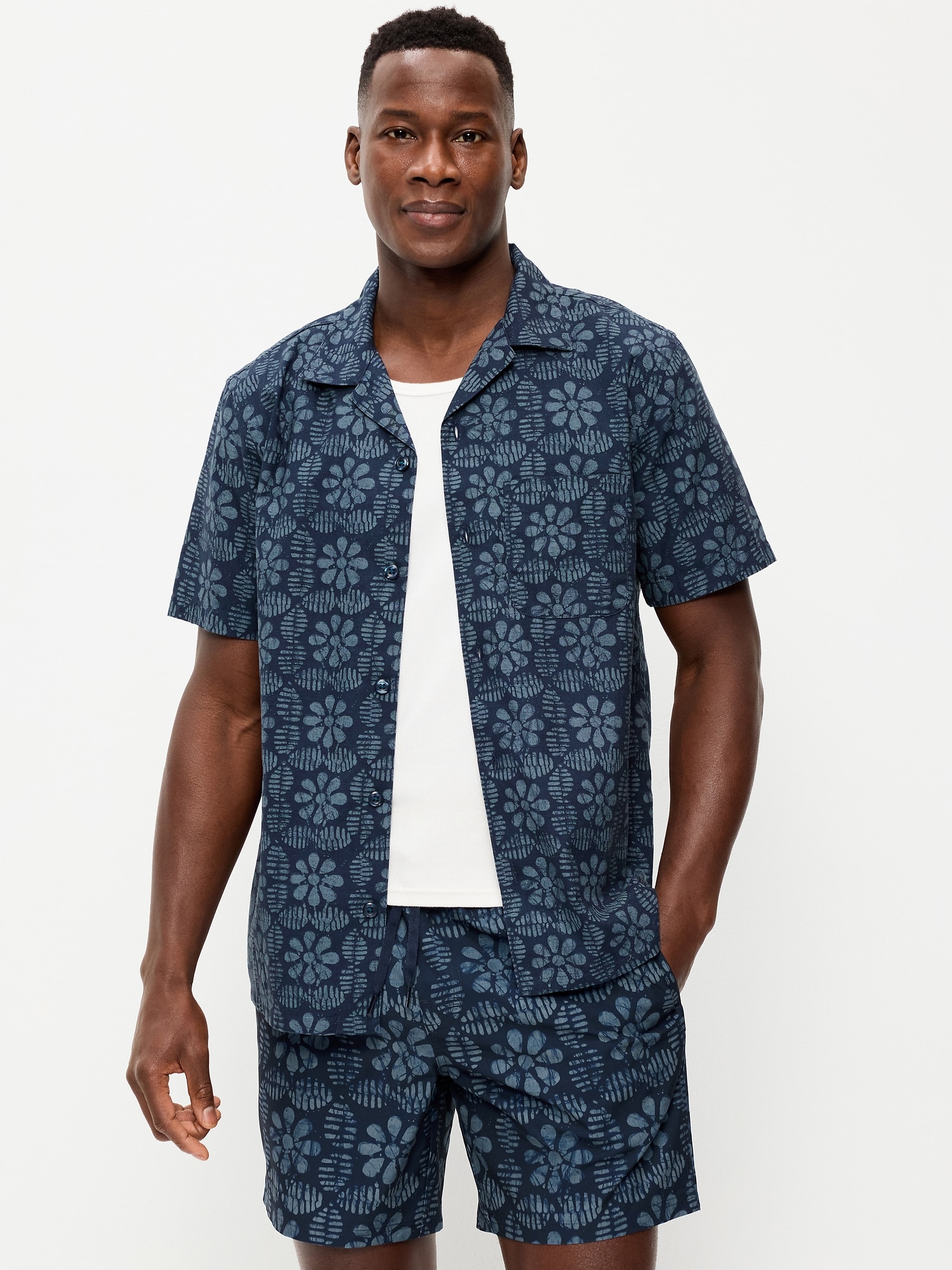 CHEMISE DE VACANCES À MANCHES COURTES