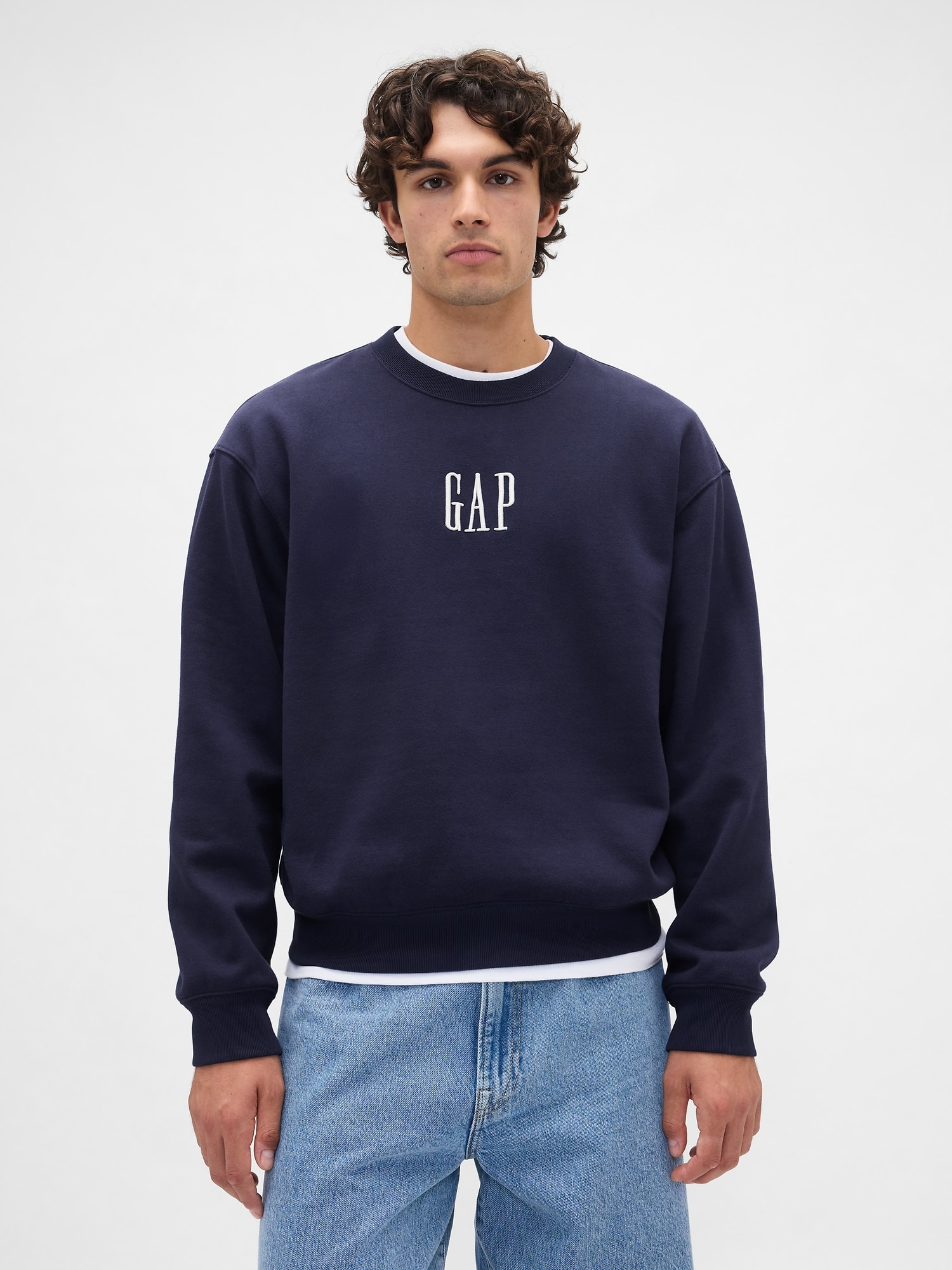 Adult Heavyweight Oversized Logo Sweatshirt