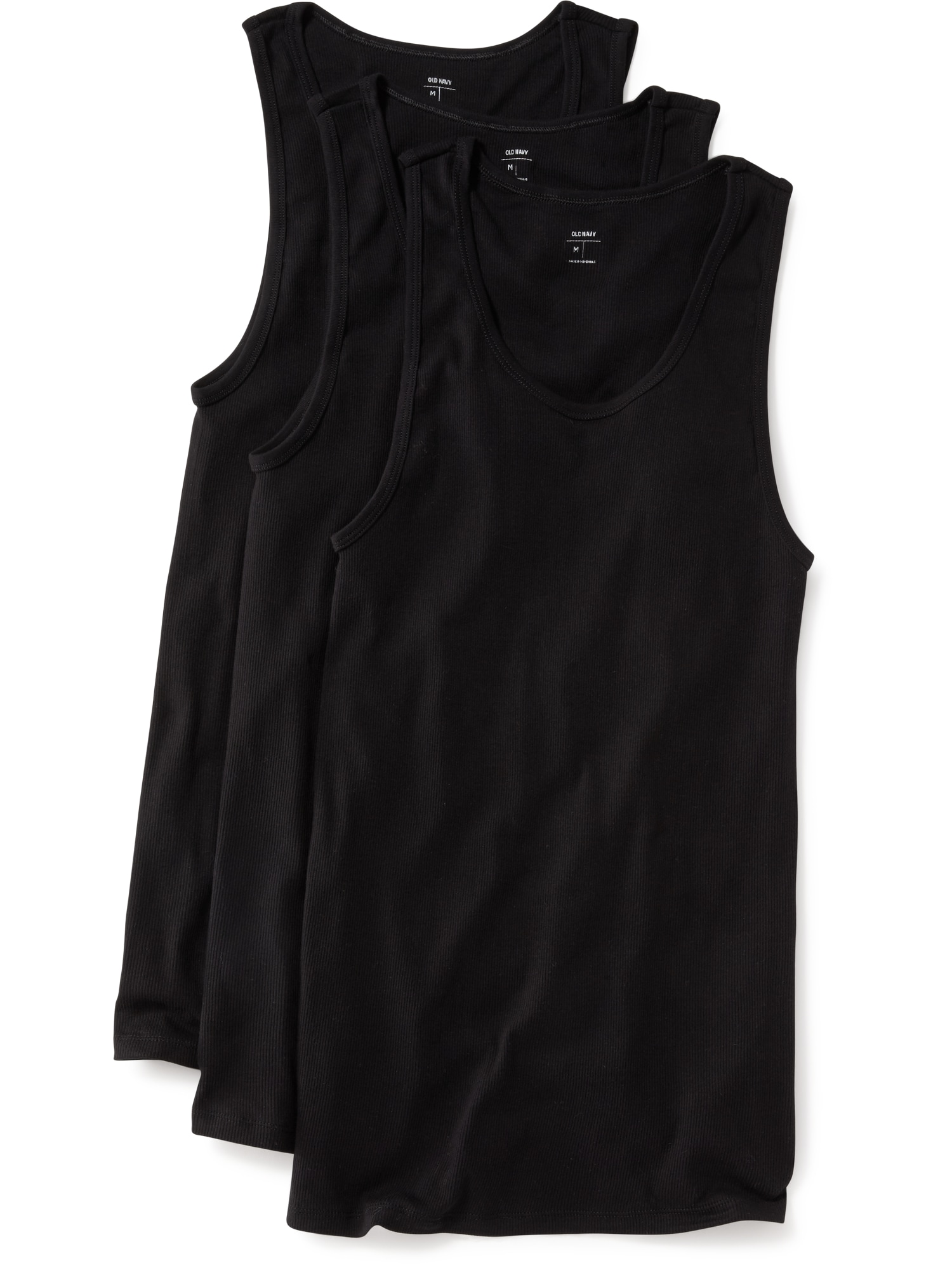 PAQUET DE TROIS DÉBARDEURS EN TRICOT CÔTELÉ POUR HOMME