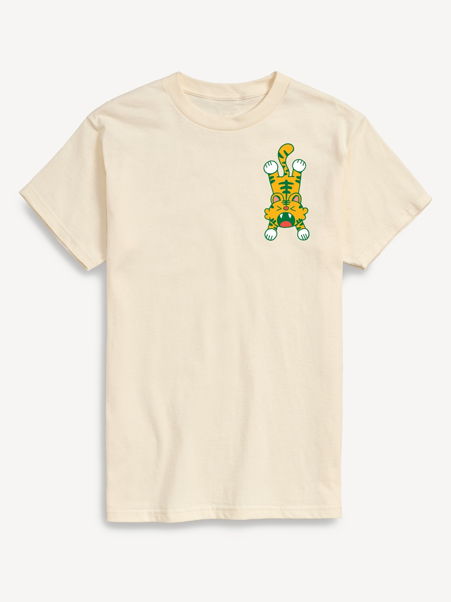 Tiger Bento Lunch Box Short Sleeve Graphic T-Shirt