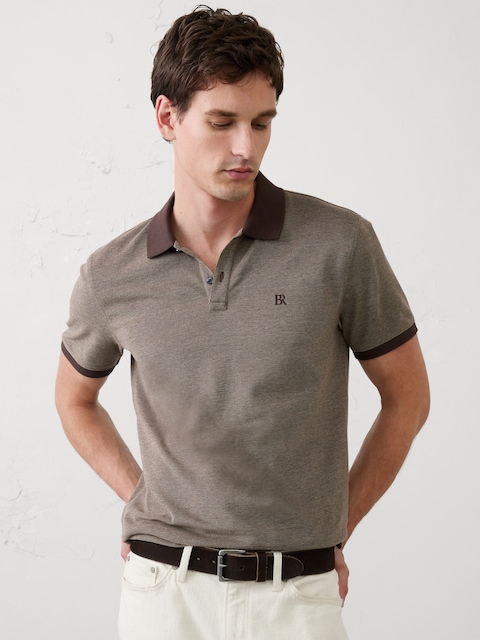 POLO EN PIQUÉ COUPE STANDARD