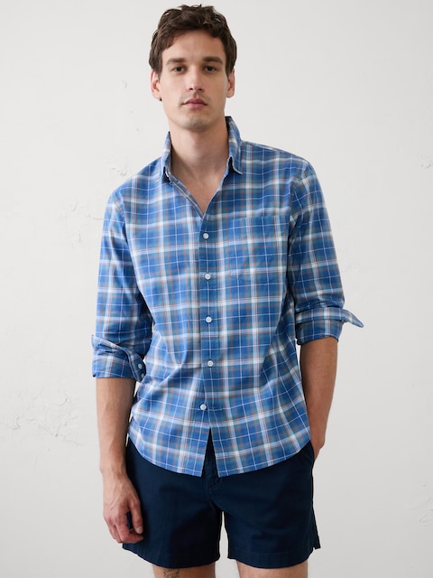 Standard-Fit Softwash Cotton Shirt