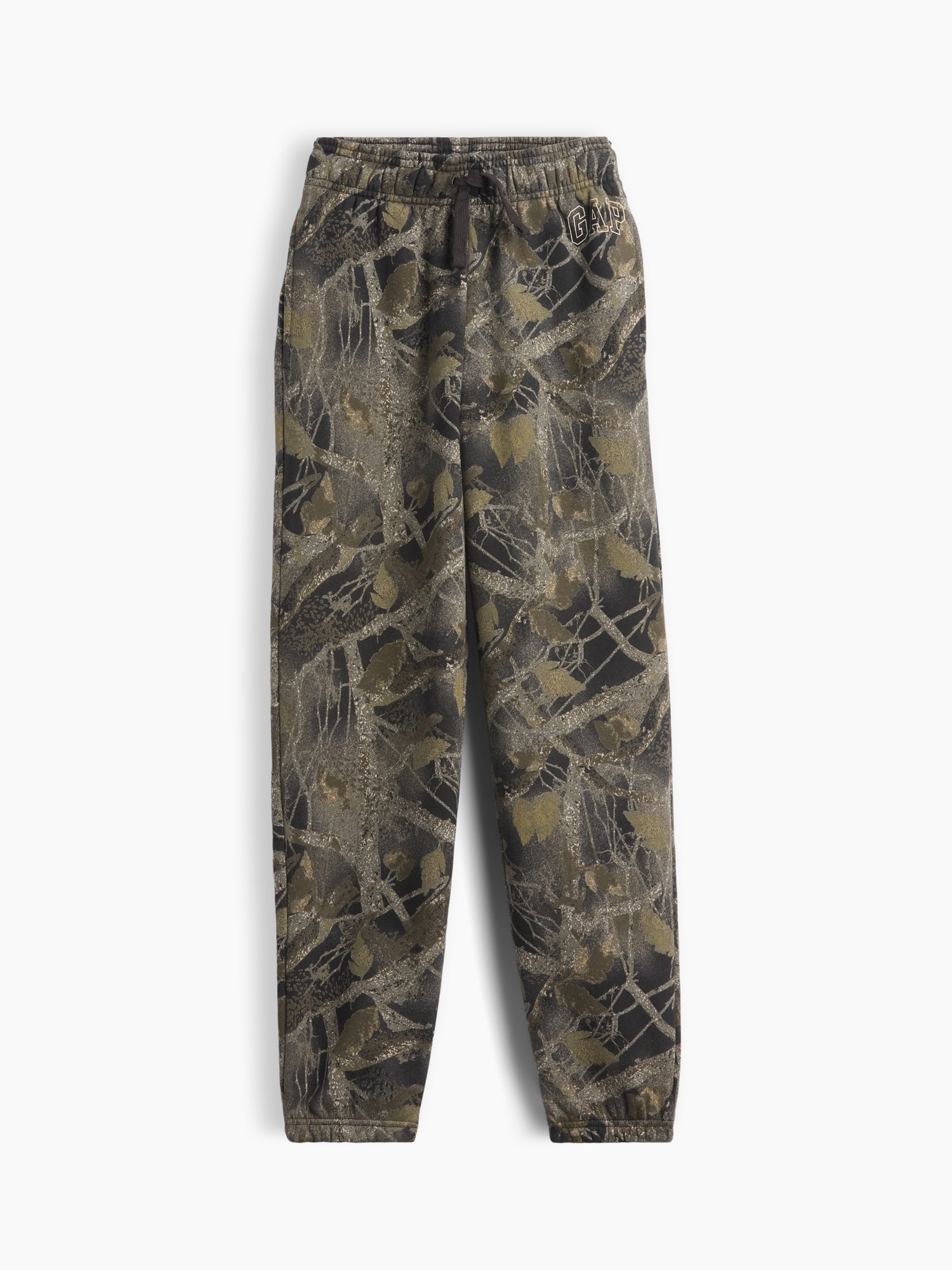 Kids Relaxed Camo Gap Logo Joggers