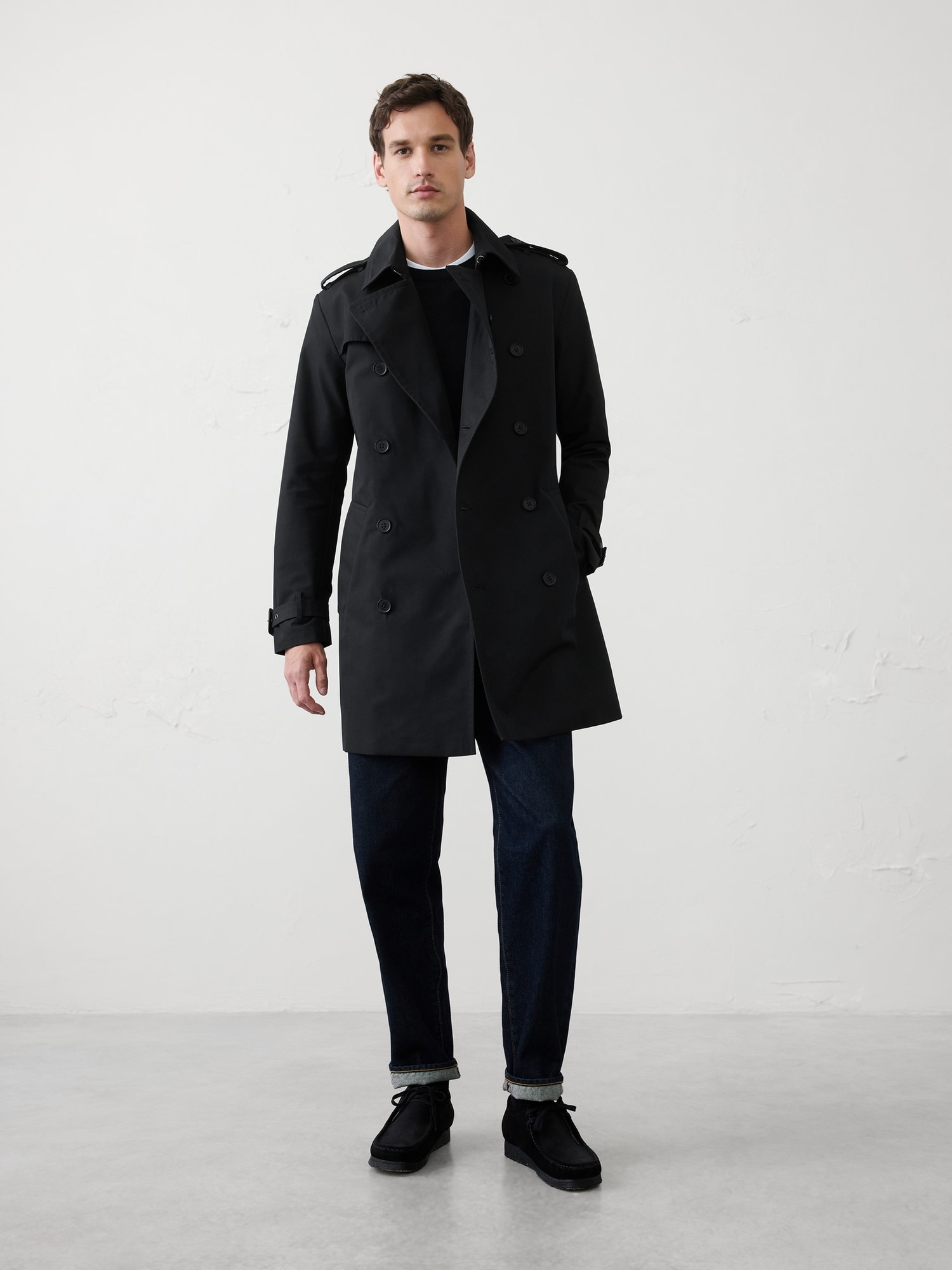 Banana Republic Classic Trench Coat INTERNATIONAL SHIPPING