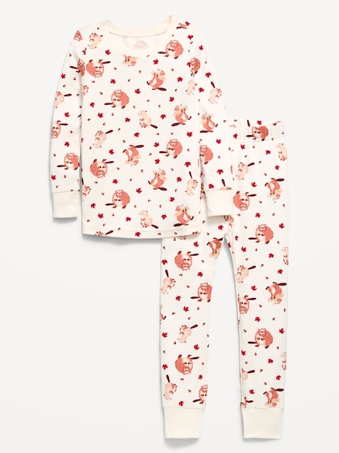 PYJAMA AJUSTÉ À MOTIF UNISEXE POUR TOUT-PETIT ET BÉBÉ