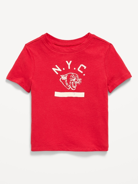 Short-Sleeve Unisex Graphic T-Shirt for Toddler
