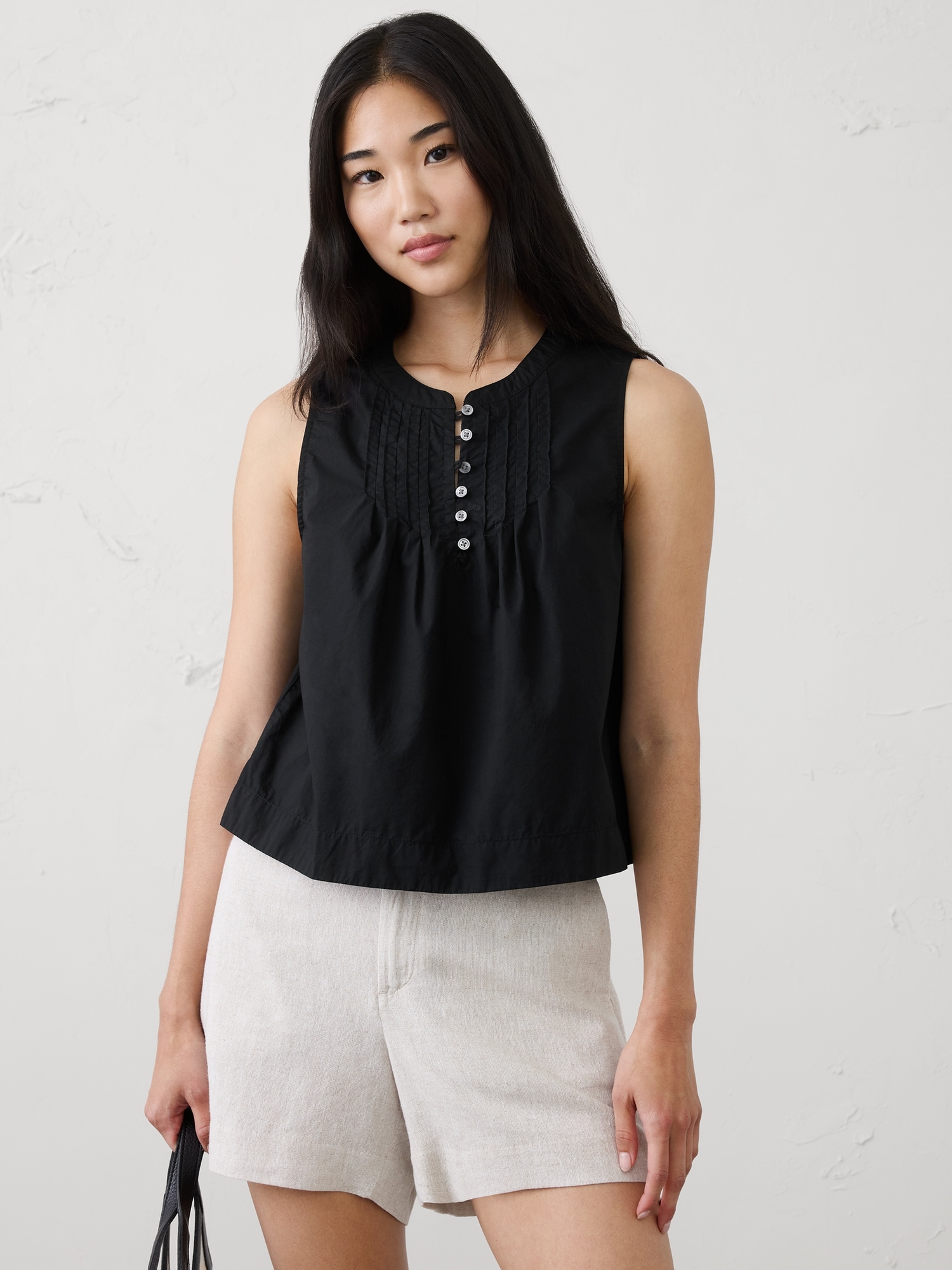 Pintuck Top