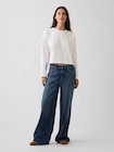 ニット オーバーサイズ クロップドTシャツ-1