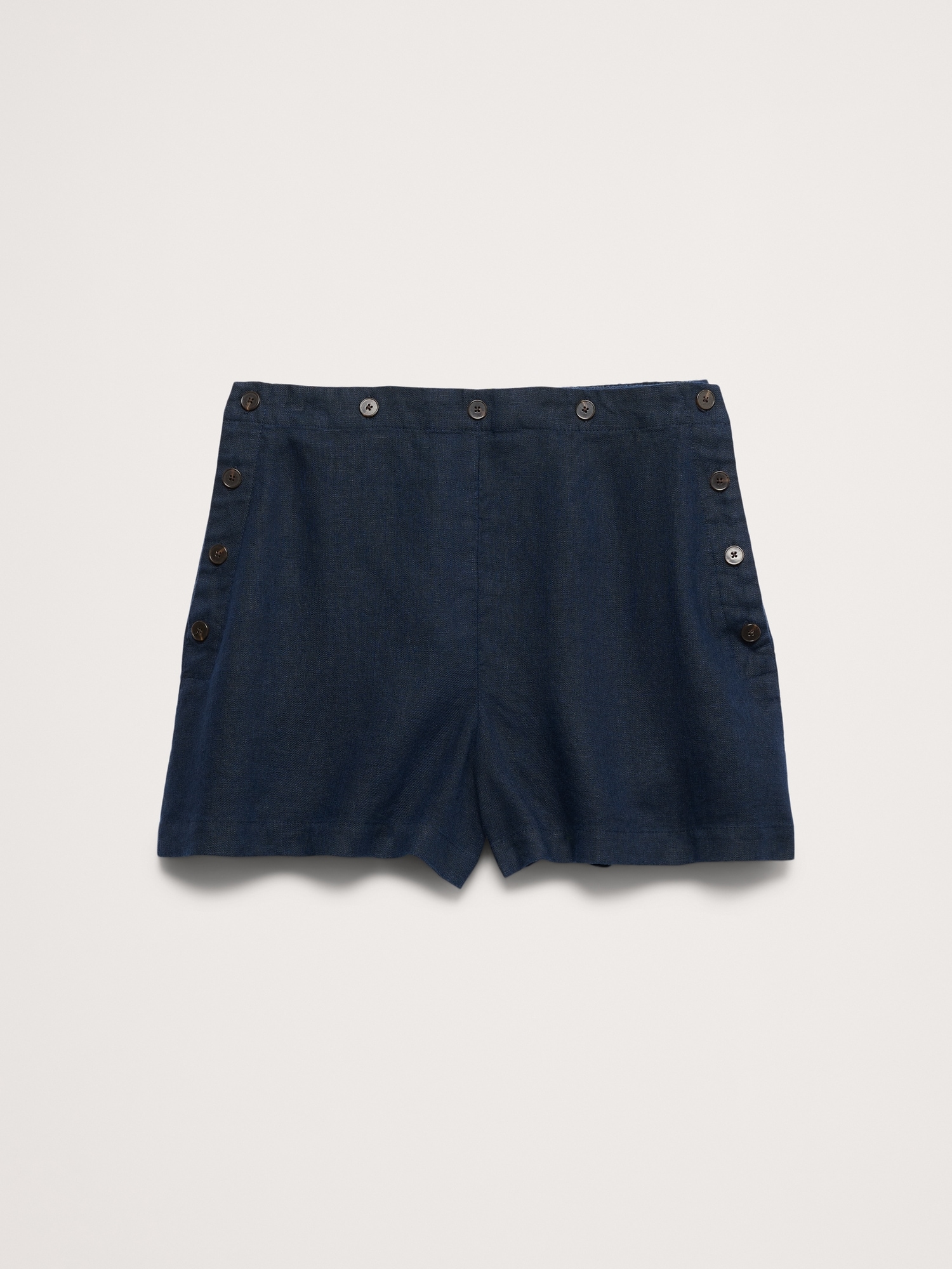 3.5" Linen Pull-On Sailor Short