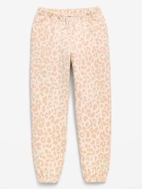 Favorite Fleece High-Waisted Jogger Sweatpants for Girls