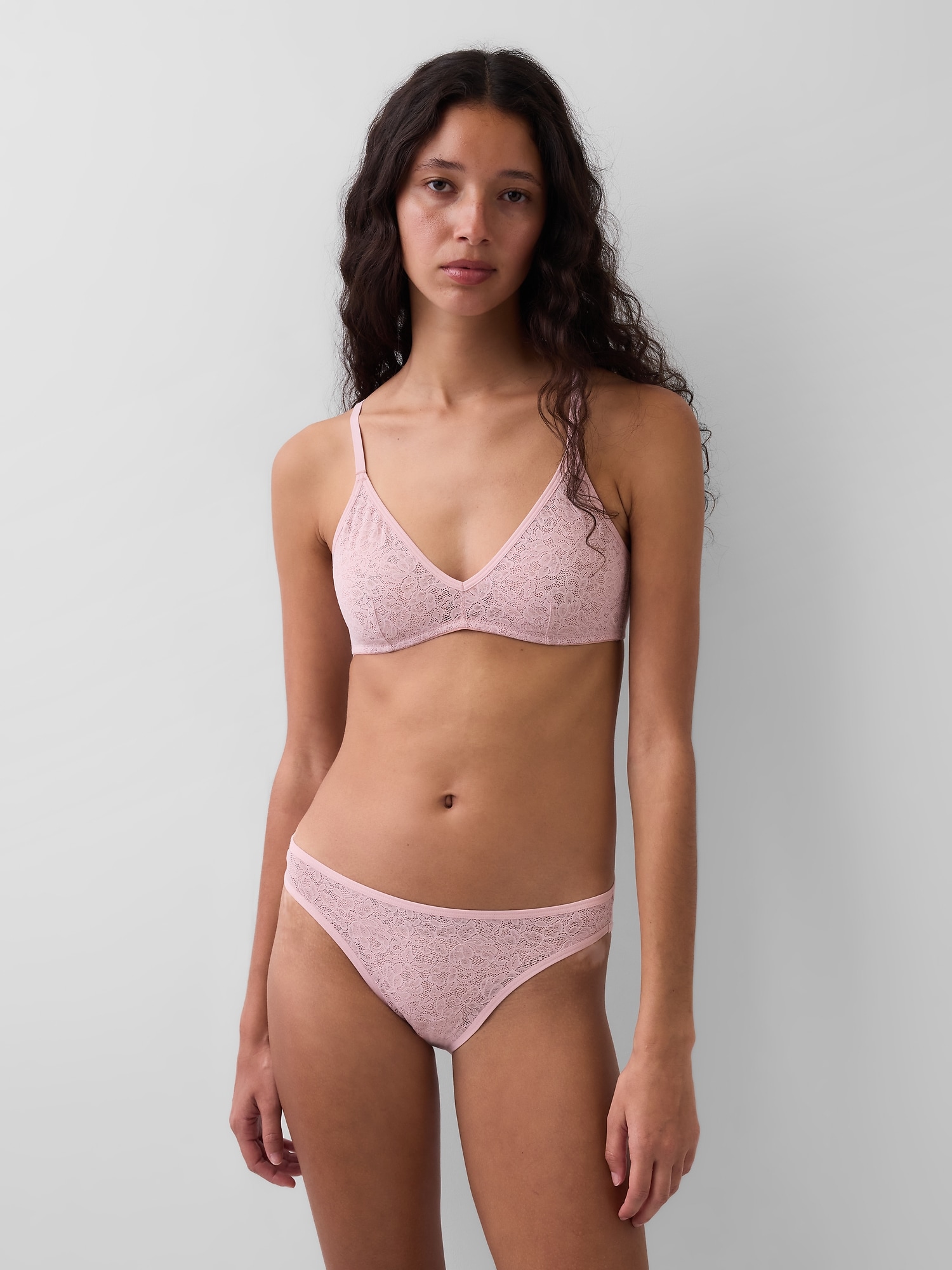 Lace Plunge Bralette