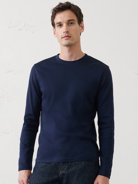 Slim-Fit Luxe Touch Long-Sleeve T-Shirt