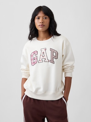 リラックスフィット GAPロゴ スウェットシャツ