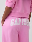 GAPグラフィック ストレート スウェットパンツ-4