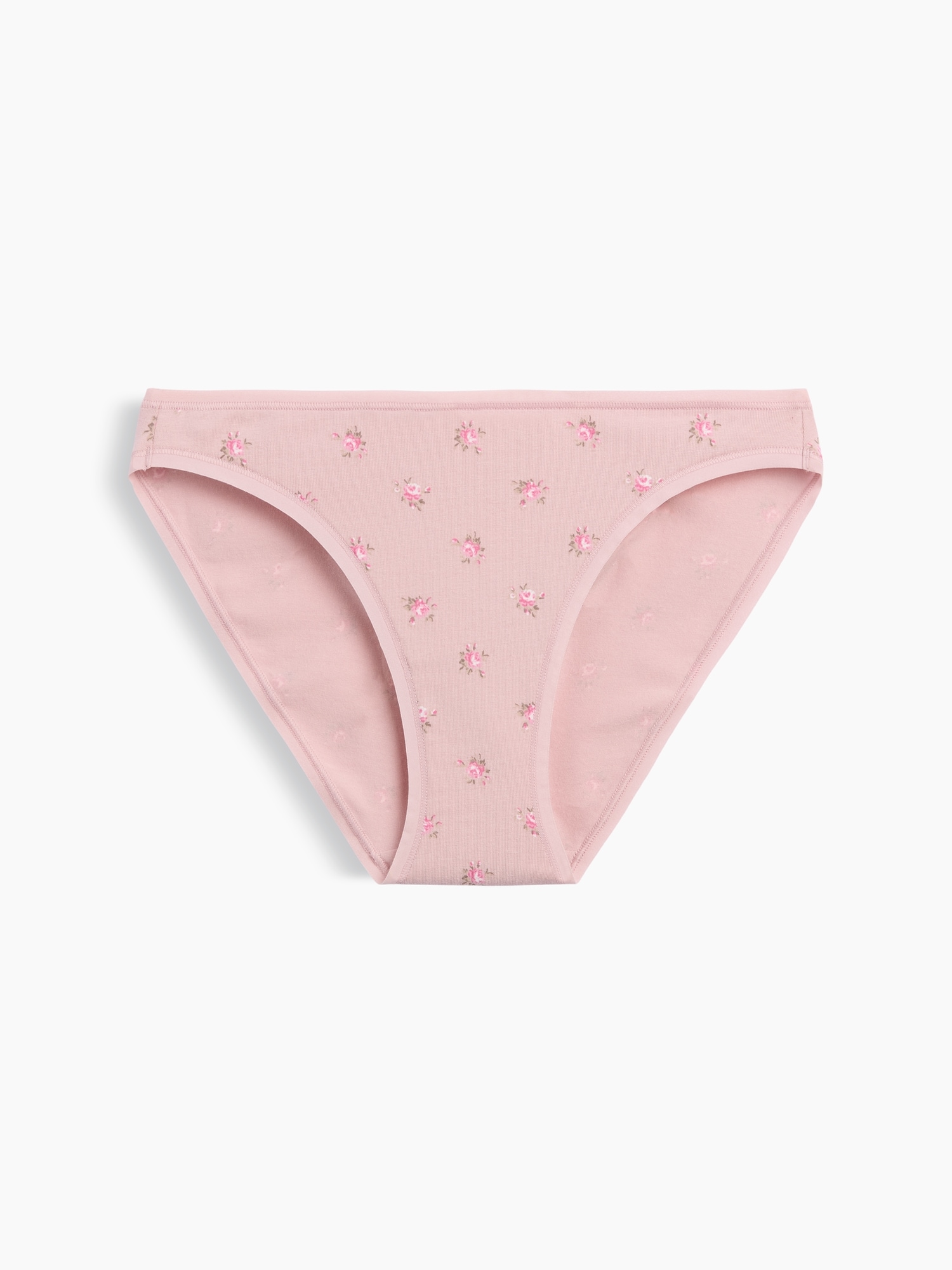 Gap Organic Stretch Cotton Bikini In Pink